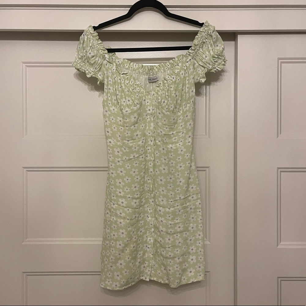 With Jean summer dress